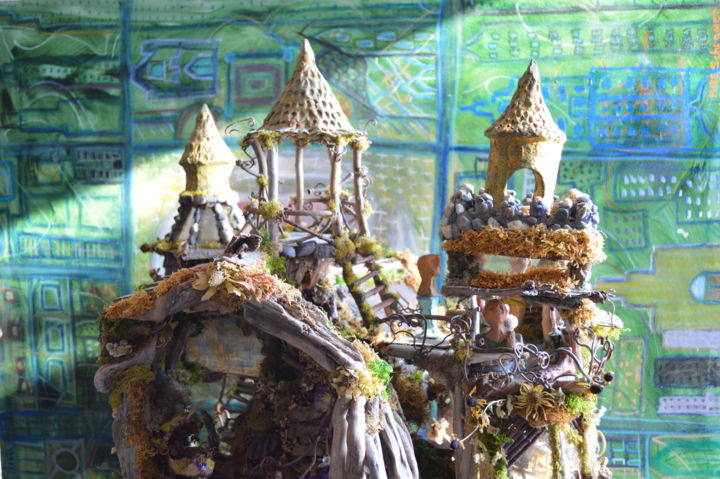 Photographie intitulée "The Fairy Castle To…" par Debbie And Mike Schramer, Œuvre d'art originale, Photographie numérique