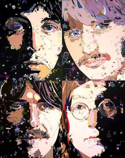 Painting titled "Four Corners of the…" by Deborah Copithorne, Original Art,