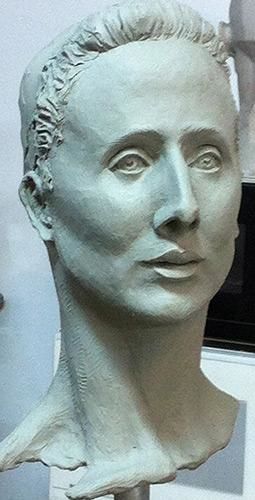 Скульптура под названием "Roman Woman" - Deborah Laux, Подлинное произведение искусства, Другой
