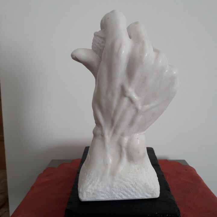 Sculptuur getiteld "Casse Noix" door Dedalus_ad, Origineel Kunstwerk, Steen