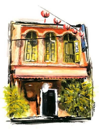 Drawing titled "haritage of Jalan P…" by Dedy Devira Jafiris, Original Artwork