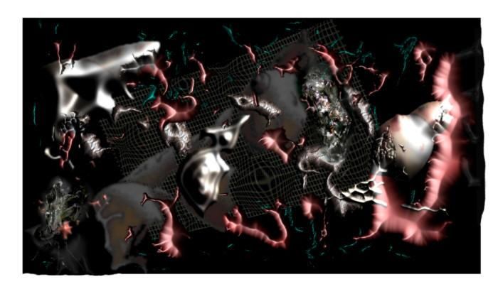 Digital Arts titled "metabody 5 generati…" by Leopoldo Roviello, Original Artwork