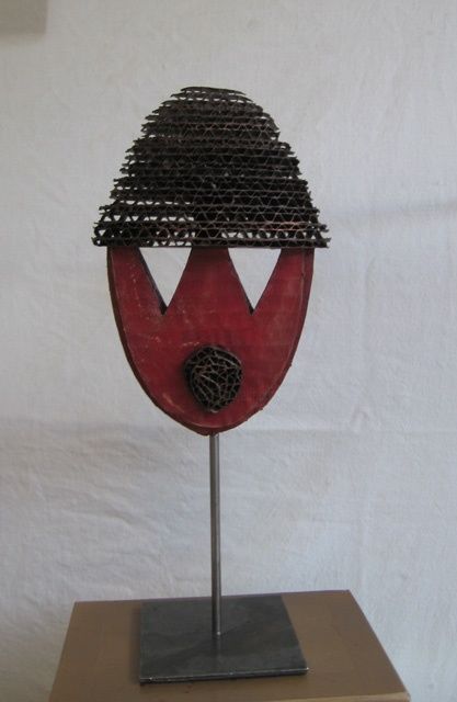Sculpture intitulée "Le bonnet" par Françoise Delage, Œuvre d'art originale, Autre
