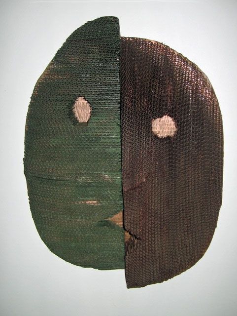 Sculpture titled "Mi-figue-mi-raisin" by Françoise Delage, Original Artwork, Other