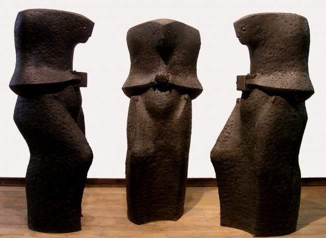 Escultura intitulada "Integrazione-Disint…" por Juan Del Balso, Obras de arte originais