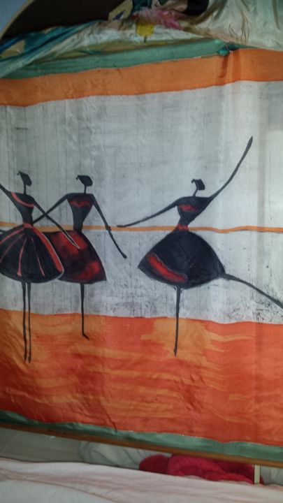 Pintura titulada "20170814-213418.jpg" por Delia Sanz, Obra de arte original, Encáustico