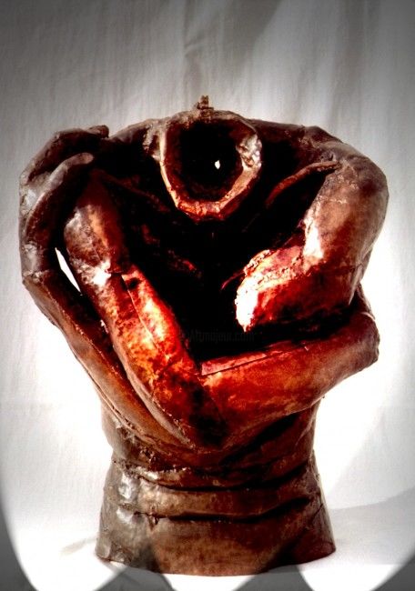Sculpture titled "Having oneself" by Marcela Demartini, Original Artwork