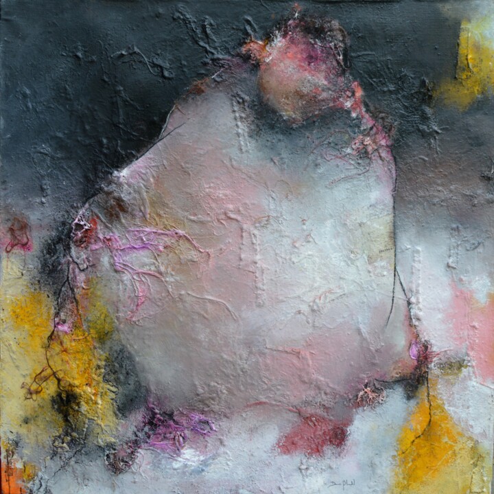 Картина под названием "Barbaque 23012401" - Denis Blondel, Подлинное произведение искусства, Масло