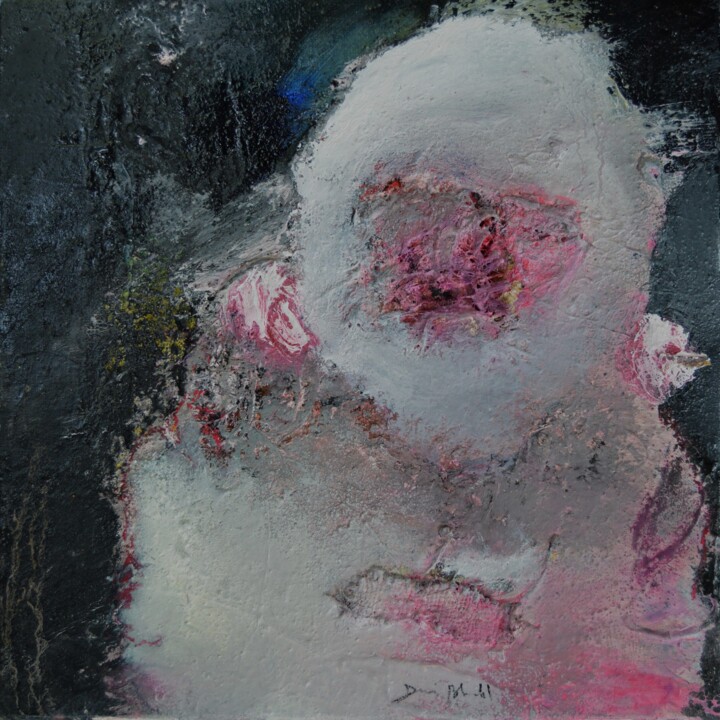 Картина под названием "Valentin" - Denis Blondel, Подлинное произведение искусства, Масло Установлен на Деревянная рама для…
