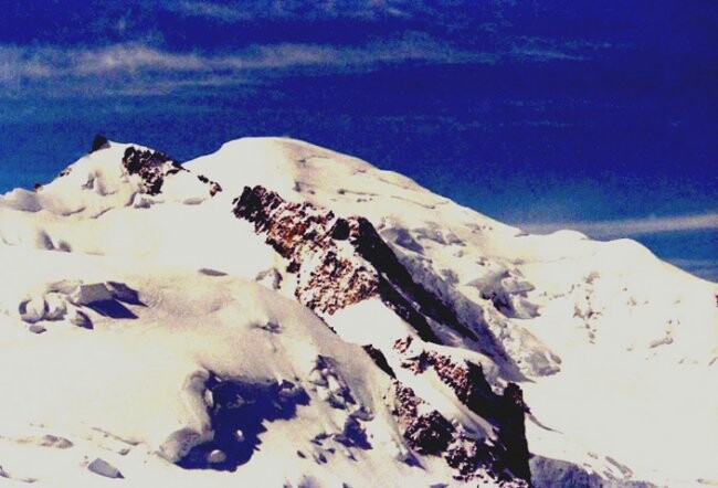 Photography titled "Mont Blanc 4807 mèt…" by Denis Jeanson, Original Artwork
