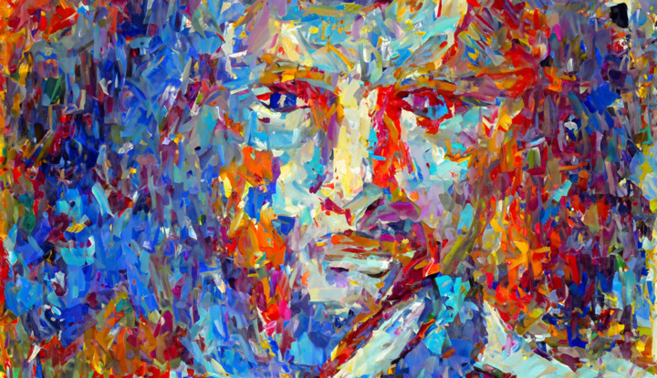 Цифровое искусство под названием "Beethoven" - Denis Sukhinin, Подлинное произведение искусства, Изображение, сгенерированно…