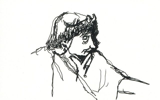 Drawing titled "Série Agnès Varda (…" by Denis Demouge, Original Artwork