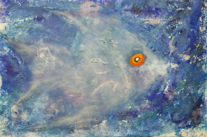 Painting titled ""Nel Dipinto di Sfu…" by Denise Rubin, Original Art, Acrylic