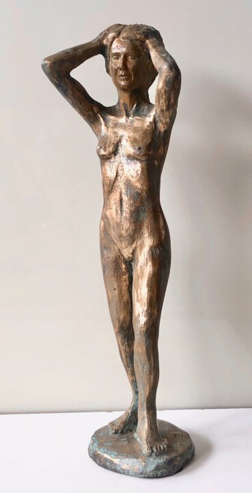 雕塑 标题为“Anne Claire” 由Denis Thebaudeau, 原创艺术品, 青铜