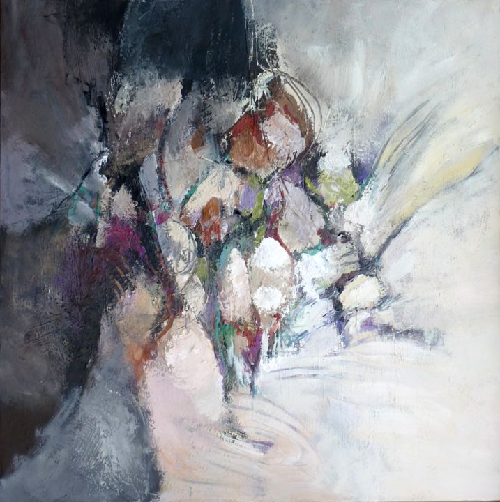Polyphonie De Triste Solitude 100 X 100c Painting By Colette Denizot Artmajeur Polyphonie De Triste Solitude 100 X 100c Painting By Colette Denizot Artmajeur