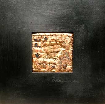 Peinture intitulée "Terre brûlée N°31" par Isabelle Denniel, Œuvre d'art originale, Huile