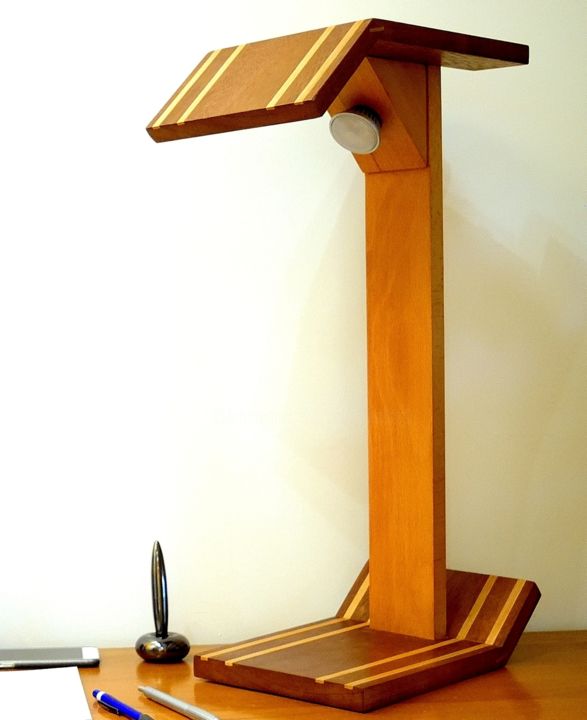 Design mit dem Titel "durani" von Denys Mollard, Original-Kunstwerk, Holz