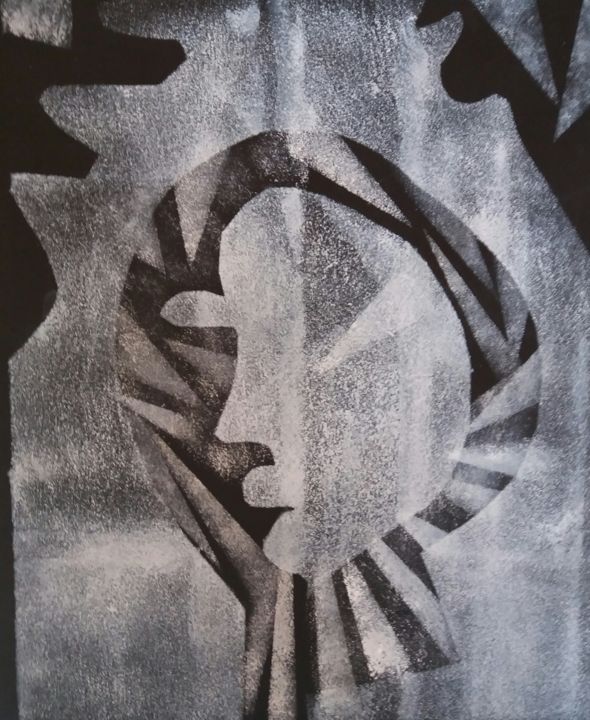 Pintura titulada "20170427-161520.jpg" por Raul Horacio Descalzo, Obra de arte original, Témpera