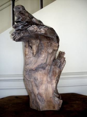 Sculpture titled "Déco sculpte" by Design Wood, Original Artwork