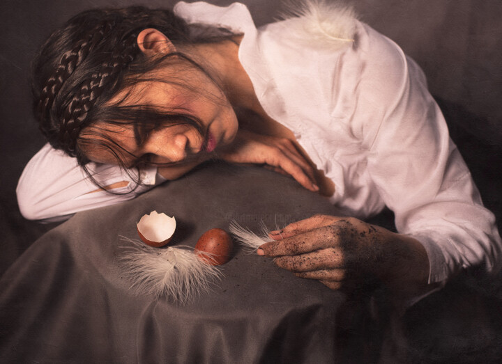 Fotografie mit dem Titel "Hatched" von Desiree Sydow, Original-Kunstwerk, Digitale Fotografie