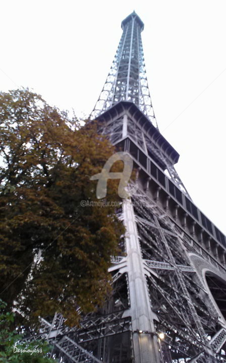 Fotografia zatytułowany „Tour Eiffel” autorstwa Desnoyers, Oryginalna praca