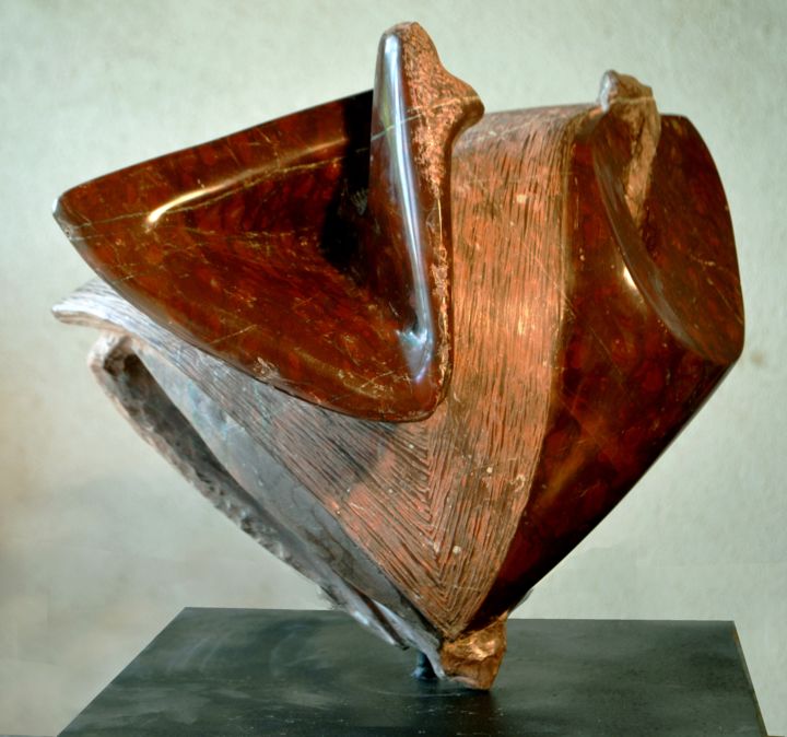Sculpture titled "2020.C03  Marbre de…" by Alain Despres, Original Artwork, Stone