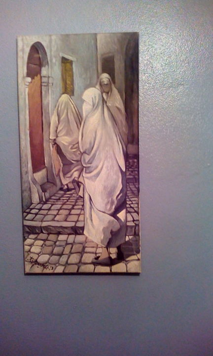 Painting titled "img-20180903-184454…" by Karim Menafeg, Original Artwork, Oil