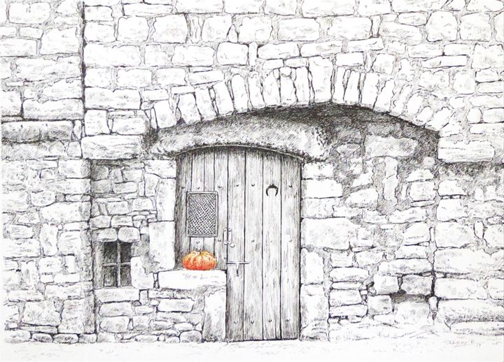 Potiron Abandonne Dessin Par Pierre Fabry Artmajeur