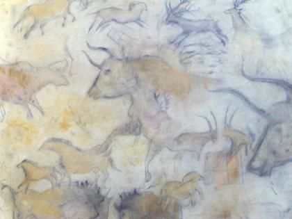 Peinture intitulée "histoire commune" par Deug, Œuvre d'art originale,