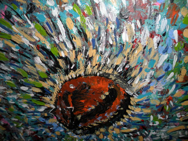 Peinture intitulée "soneca" par Deuzuita Prado, Œuvre d'art originale