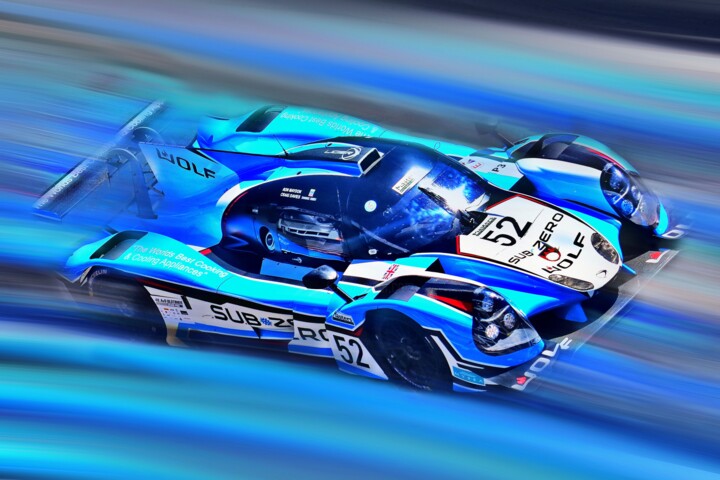 Digital Arts titled "Ligier - Endurance" by Deverviers, Original Artwork, 2D Digital Work