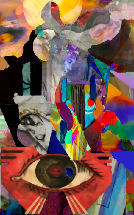 Grafika cyfrowa / sztuka generowana cyfrowo zatytułowany „Creatures of the Wi…” autorstwa Devorah Rosen, Oryginalna praca, M…
