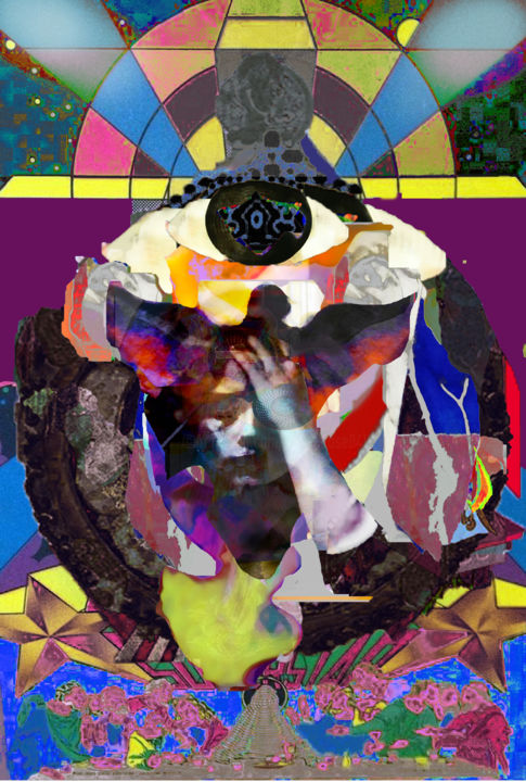 Digital Arts titled "The Vast Expanse of…" by Devorah Rosen, Original Artwork, Digital Painting