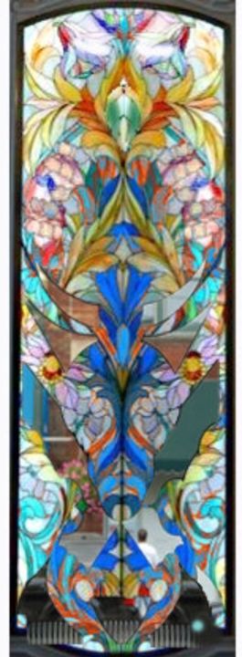 Digital Arts titled "Music of the Sphere…" by Devorah Rosen, Original Art, 2D Digital Work