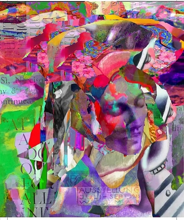 Digitale Kunst mit dem Titel "Living the dream an…" von Devorah Rosen, Original-Kunstwerk, Digitale Malerei