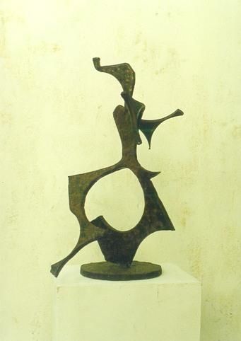 Sculpture titled "Dance" by Dhyaneswar Dausoa, Original Artwork