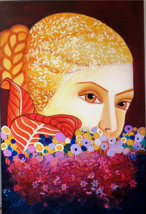 Painting titled "mwisho.jpg" by Diana Afandi, Original Artwork
