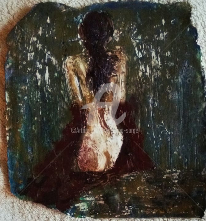 Painting titled "Old" by Diana Surge, Original Artwork, Other