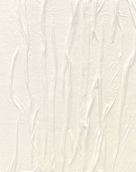 Peinture intitulée "Marble Veil" par Diana Virgo, Œuvre d'art originale, Tissu