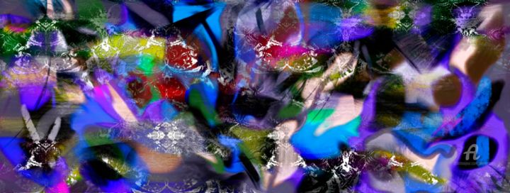 Digital Arts titled "Endings are New Beg…" by Diana Coatu, Original Artwork, Digital Painting