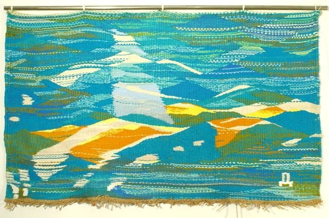 Arte textil titulada "Мираж" por Diana Kmit, Obra de arte original