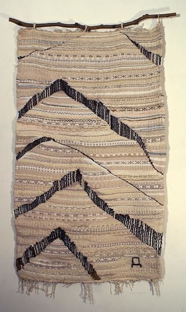 Textilkunst mit dem Titel "Снег" von Diana Kmit, Original-Kunstwerk