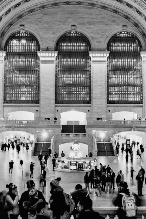 Photography titled "Grand Central #1" by Diana Rivera, Original Artwork, Analog photography