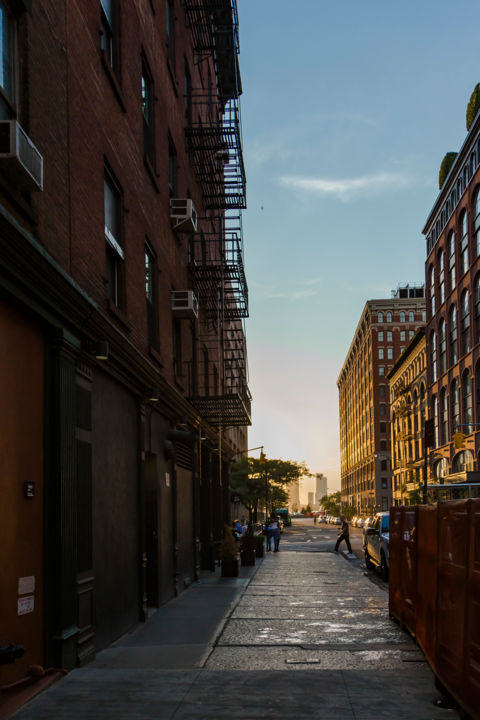 Photography titled "Golden Hour, TriBeC…" by Diana Rivera, Original Art, Digital Photography