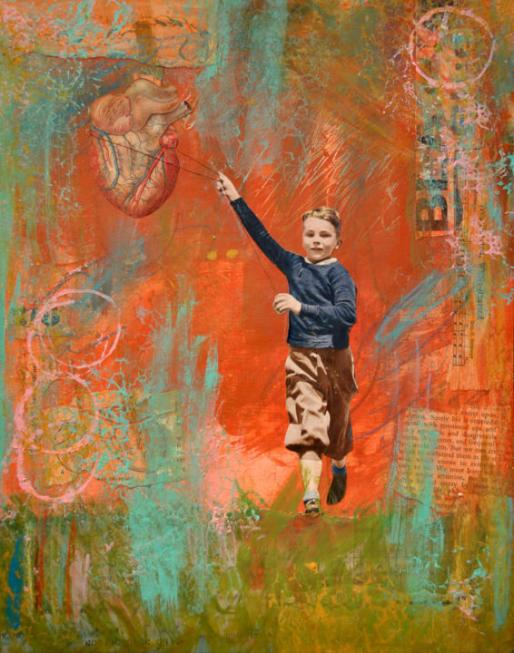 Картина под названием "Don't Let Go" - Diane Irby, Подлинное произведение искусства, Другой