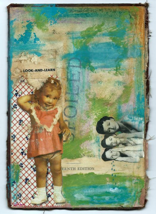Painting titled "Hurts Every Time" by Diane Irby, Original Art, Other