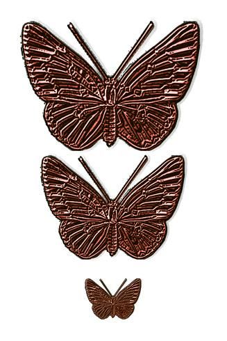 Grafika cyfrowa / sztuka generowana cyfrowo zatytułowany „papillons cuivre” autorstwa Did, Oryginalna praca