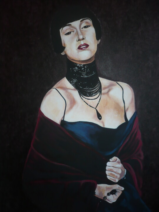 Painting titled "Fado" by Didier Chiarabini, Original Artwork, Acrylic