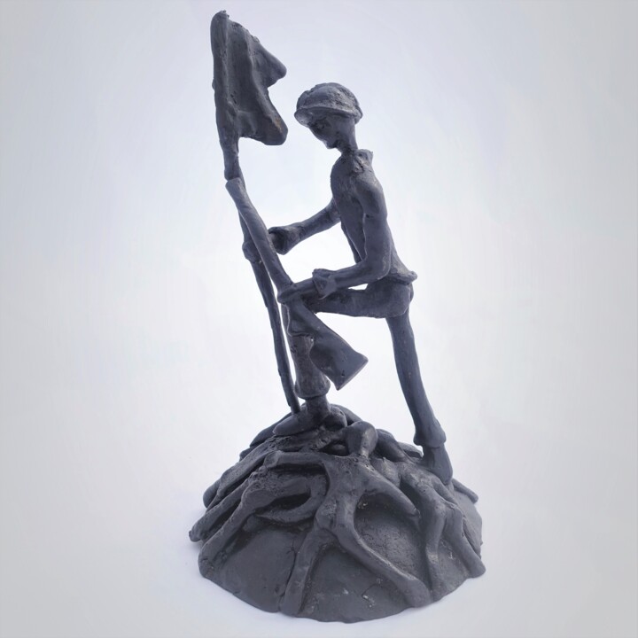Escultura intitulada "Victoire" por Didier Fournier, Obras de arte originais, Bronze