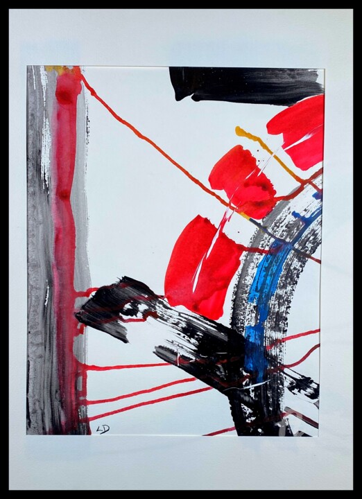 Peinture intitulée "acrylique 11" par Didou, Œuvre d'art originale, Acrylique